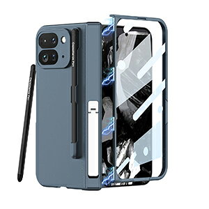 Google Pixel 11 Pro Fold �P�[�X �ϏՌ� �J�o�[ �܂肽���ݎ� CASE �Ռ��ɋ��� �v���X�`�b�N�� PC&�����K���X �X�^���h�@�\ �y���V�����[ �Ռ��h�~ ���� �����h�~ �����h�~ �y�� �l�C �������� ����