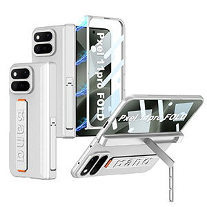 Google Pixel 11 Pro Fold �P�[�X �ϏՌ� �J�o�[ �Ў莝�� �܂肽���ݎ� CASE �Ռ��ɋ��� �v���X�`�b�N�� PC&�����K���X �X�^���h�@�\ �Ռ��h�~ ���� �����h�~ �����h�~ �y�� �l�C �������� �������