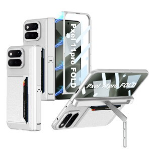 Google Pixel 11 Pro Fold �P�[�X �ϏՌ� �J�o�[ �J�[�h���[ �܂肽���ݎ� CASE �Ռ��ɋ��� �v���X�`�b�N�� PC&�����K���X �X�^���h�@�\ �Ռ��h�~ ���� �����h�~ �����h�~ �y�� �l�C �������� ������