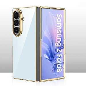 Samsung Galaxy Z Fold8 5G �N���A �P�[�X �J�o�[ �܂肽���݌^ Android�X�}�z�A�N�Z�T���[ PC�f�� �v���X�`�b�N�� CASE �ϏՌ��J�o�[ �y�� �����₷�� �S�ʕی� �J�b�R���� ���p ��G�蔲�Q �l�C ���� 