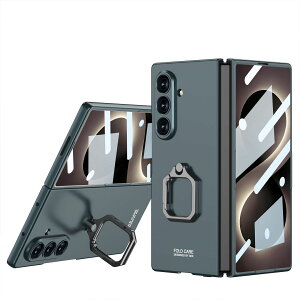 Samsung Galaxy Z Fold8 5G �T���X�� �M�����N�V�[ Z �t�H�[���h8 �P�[�X �J�o�[ �܂肽���݌^ �����O�t�� �X�^���h�@�\ PC�f�� �v���X�`�b�N�� �����t�B�����t�� CASE �ϏՌ��J�o�[ �y�� �����₷�� 