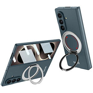 Samsung Galaxy Z Fold8 5G �T���X�� �M�����N�V�[ Z �t�H�[���h8 �P�[�X �J�o�[ �܂肽���݌^ �����O�t�� �X�^���h�@�\ PC�f�� �v���X�`�b�N�� �����t�B�����t�� CASE �ϏՌ��J�o�[ �y�� �����₷�� 