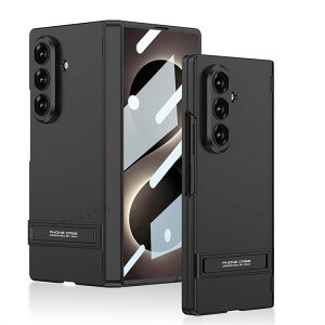 Samsung Galaxy Z Fold8 / Z Fold8 Ultra �Ή� �X�^���h�@�\ PC+�����K���X �V�F���Ɩ��̈�̍\�� �܂肽���݌^ �ϏՌ� �L�Y�h�~ �w��h�~ �T���X�� �M�����N�V�[ �[�b�g�t�H�[���h8 �P�[�X �w�ʃJ�o�[ CA