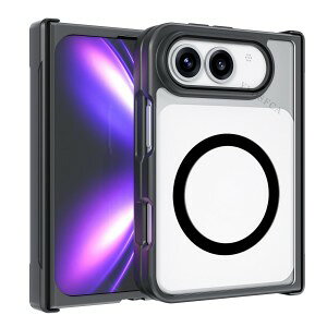 IPhone Duo �P�[�X �N���A �J�o�[ �܂肽���݌^ ���� TPU+PC�f�� ���C�����X�[�d �N���A�P�[�X �V���v�� Apple �A�b�v�� �A�C�t�H�� �t�H�[���h �ی�P�[�X �l�C ��������