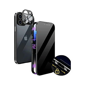 Apple �A�b�v�� �A�C�t�H�� iPhone 15 15 Plus 15 Pro 15 Pro Max �P�[�X �J�o�[ ���� �A���~�j�E���o���p�[ CASE �����₷�� �_�u�����S���b�N�t�� �ϏՌ��J�o�[ �O�㋭���K���X�ی� �y�� �ȒP���E ���C