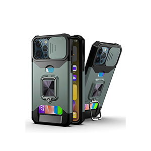 �A�b�v�� �A�C�t�H��Apple iPhone 15 15 Plus 15 Pro 15 Pro Max �P�[�X �J�o�[ �w�ʃJ�o�[ �n�C�u���b�h�^�C�v CASE �����₷�� �ϏՌ��P�[�X �����O�u���P�b�g�t�� �X�^���h�@�\ �J�[�h���[ �����Y�ی� 
