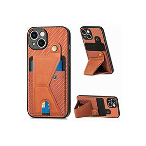 �A�b�v�� �A�C�t�H�� Apple iPhone 15 15 Plus 15 Pro 15 Pro Max �P�[�X �J�o�[ TPU&PU���U�[ �w�ʃJ�o�[ CASE �J�[�h���[ �X�^���h�@�\ �ϏՌ��J�o�[ �����������ӂ� ������� iPhone15�P�[�X iPhone15 Pro�J�o�[