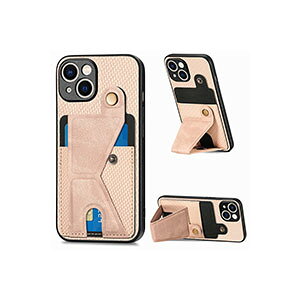 �A�b�v�� �A�C�t�H�� Apple iPhone 15 15 Plus 15 Pro 15 Pro Max �P�[�X �J�o�[ TPU&PU���U�[ �w�ʃJ�o�[ CASE �J�[�h���[ �X�^���h�@�\ �ϏՌ��J�o�[ �����������ӂ� ������� iPhone15�P�[�X iPhone15 Pro�J�o�[