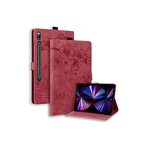 Samsung Galaxy Tab S9+ 12.4�^ (�C���`) �P�[�X �J�o�[ �蒠�^ TPU&PU���U�[ �J�[�h���[ �}�O�l�b�g�o�b�N���f�U�C�� �����h�~ ������� CASE �����₷�� ����h�~ �y�� �X�^���h�@�\ �������� ��������