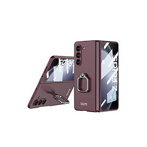 TX MNV[ Z tH[h5 5G Samsung Galaxy Z Fold5 5G P[X Jo[ ق肩 CASE ϏՌJo[ X^h@\ OuPbgt PC+KX Ռh~ JbR 