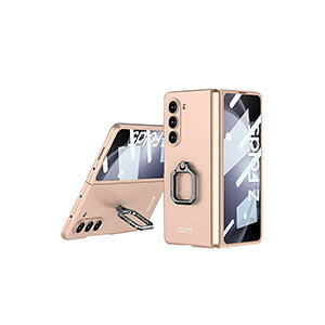 TX MNV[ Z tH[h5 5G Samsung Galaxy Z Fold5 5G P[X Jo[ ق肩 CASE ϏՌJo[ X^h@\ OuPbgt PC+KX Ռh~ JbR 