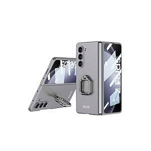 TX MNV[ Z tH[h5 5G Samsung Galaxy Z Fold5 5G P[X Jo[ ق肩 CASE ϏՌJo[ X^h@\ OuPbgt PC+KX Ռh~ JbR 