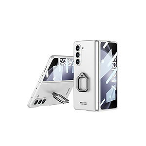 TX MNV[ Z tH[h5 5G Samsung Galaxy Z Fold5 5G P[X Jo[ ق肩 CASE ϏՌJo[ X^h@\ OuPbgt PC+KX Ռh~ JbR 