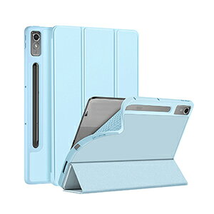 Lenovo Tab P12 ���m�{ �^�u P12 �P�[�X �ϏՌ� �J�o�[ 12.7�C���` �^�u���b�g�ی� TPU��PU���U�[�f�� �X�^���h�@�\ �I�[�g�X���[�v �X�^�C���X���[/�[�d�Ή� �����₷�� ����h�~ �������� �������