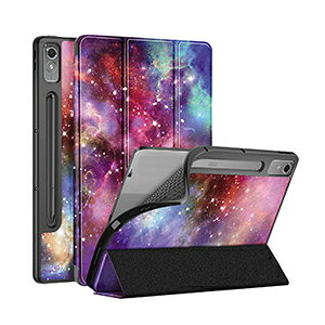 Lenovo Tab P12 ���m�{ �^�u P12 �P�[�X �ϏՌ� �J�o�[ 12.7�C���` �^�u���b�g�ی� TPU��PU���U�[�f�� �X�^���h�@�\ �I�[�g�X���[�v �X�^�C���X���[/�[�d�Ή� �����₷�� ����h�~ �Y��� ���� ����
