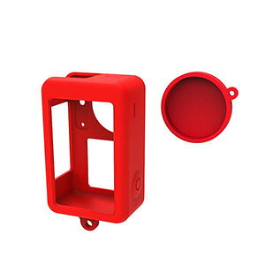 DJI OSMO ACTION 4 �I�X�� �A�N�V����4 �{�̕ی�P�[�X+�����Y�ی�J�o�[ �_��̂���V���R���f�ސ� �ϏՌ� DJI�p�A�N�Z�T���[ �֗� ���p �l�C �������� ������� ���^ �֗����̍��� �\�t�g�P�[