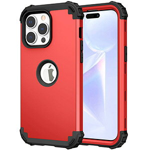 �A�b�v�� �A�C�t�H�� Apple iPhone 15 15 Plus 15 Pro 15 Pro Max �P�[�X �ϏՌ� �J�o�[ ����ق��肩���� �Ռ��ɋ��� �V���R��&PC 2�d�\�� �c�[�g�[���J���[ �Ռ��h�~ �������� ������� ���p �l�C iPhone