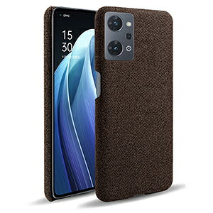 OPPO Reno9 A (CPH2523) ケース 耐衝撃 カバー プラスチック製 背面デニム調 キャンパス調 カバー 衝撃吸収 軽量 持ちやすい PC素材 ハードカバー 人気 おすすめ おしゃれ オッポ リノ9 A CPH2523 ケー