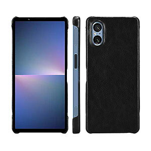 SONY Xperia 5 V SO-53D/SOG12/XQ-DE44 �P�[�X �ϏՌ� �J�o�[ �v���X�`�b�N�� PC�f�� �w��PU���U�[�J�o�[ �y�� �����₷�� �n�[�h�J�o�[ �l�C �X�}�z �\�j�[ �G�N�X�y���A 5 V �ی� �P�[�X �w�ʃJ�o�[ ����