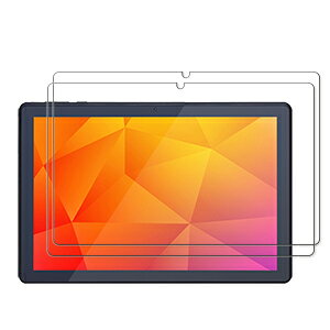 2���Z�b�g Teclast M50 M50HD M50 Pro �t�B���� 10.1�C���` �^�u���b�gPC HD Tempered Film �K���X�t�B���� ��ʕی�t�B���� ��U�h�~�Ə��h�~ �����K���X �O���A ���� �d�x9H ��d�ȋZ M50 M50HD M50 �v�� �t��