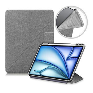 Apple iPad Air 11C` 6 P[X ϏՌ Jo[ ACpbh GA[ 11^ CASE TPU+PUU[ ֗ lC  ₷ Pencil Pro[ ܂܏[d\ I[gX[v X^h@\ 