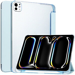 Apple iPad Pro 13C` 7 P[X ϏՌ Jo[ ACpbh v 13^ 2024tf CASE PC+PUU[ }bgdl obNP[X ֗ lC  ₷ Pencil Pro[ I[gX