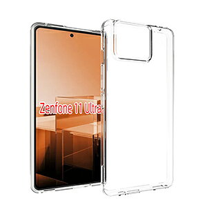 ASUS Zenfone 11 Ultra �P�[�X �ϏՌ� �J�o�[ ����ق��肩���� CASE TPU�f�� ���� �Ռ��h�~ �N���A �l�C �w�ʃJ�o�[ �������� ������� �G�C�X�[�X �A�X�[�X �[���t�H�� 11 �E���g�� �P�[�X �\�t�g