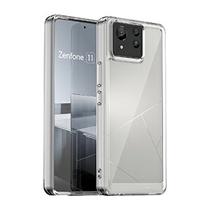 ASUS Zenfone 11 Ultra �P�[�X �ϏՌ� �J�o�[ �^�t�Ŋ�� 2�d�\�� TPU+�A�N���� ���� �Ռ��z�� �����h�~ ������� �J�b�R���� �l�C �Ռ��ɋ��� �G�C�X�[�X �A�X�[�X �[���t�H�� 11 �E���g�� �w�ʃJ�o