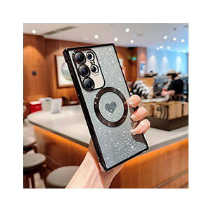 Samsung Galaxy S24 Ultra �P�[�X �ϏՌ� �J�o�[ �_��̂���TPU�f�ނ̃��b�L�d�グ �֗� ���p �l�C �J�b�R���� �L���L���O���b�^�[�� �Y��� �N�₩�� ���� �M�����N�V�[ S24 �E���g�� �w�ʃJ�o�[ ga