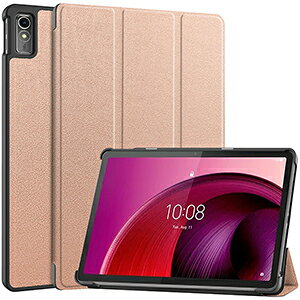 Lenovo Tab M10a 5G LET02 �P�[�X �ϏՌ� �J�o�[ ���m�{ �^�u M10a LET02 10.6�C���` PC+PU���U�[�� ������� �P�[�X �����₷�� ����h�~ �X�^���h�@�\ �������� �^�u���b�g�P�[�X �J�b�R���� �֗����̍�