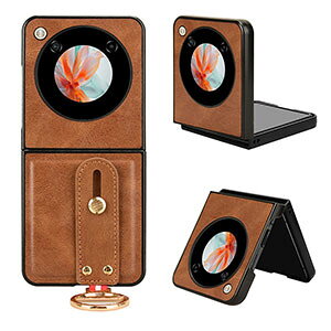 ZTE Nubia Flip 5G Libero Flip P[X ϏՌ Jo[ ܂肽݌^ ق肩 PC+PUU[ wʃU[ X}zیP[X CASE  y ₷ p   krA t