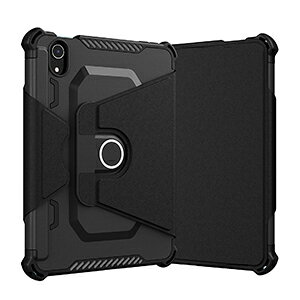 Apple iPad mini 7 2024���f�� �P�[�X �蒠�^ �J�o�[ �A�b�v�� �A�C�p�b�h �~�j ��7���� PC+PU���U�[�� Pencil Pro�̎��[ �֗� �l�C �������� ������� �����₷�� ����h�~ �X�^���h�@�\ 360�x��] �J�b