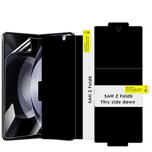 Samsung Galaxy Z Flip6 Z Fold 6 ʕیtB `h~ Cf+TufBXv XN[veN^[ A`OA vCoV[  یV[g tV[h PETf MNV[ Z t