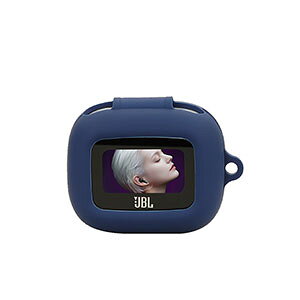 JBL LIVE FLEX 3/LIVE BUDS 3 �P�[�X �ϏՌ� �V���R���f�ނ̃J�o�[ �C���z���E�w�b�h�z�� �A�N�Z�T���[ �W�F�[�r�[�G�� ���C�u FLEX 3/BUDS 3 CASE �ϏՌ� �����h�~ ���[ �ی� �\�t�g�P�[�X �l�C �������� 