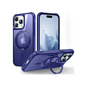 �A�b�v�� �A�C�t�H�� Apple iPhone 16 16 Plus 16 Pro 16 Pro Max �P�[�X �ϏՌ� �J�o�[ �Ռ��ɋ���TPU&PC 2�d�\�� �����O�t�� �X�^���h�@�\ �����O���w�ɒʂ����Ƃŗ����h�~ �Ռ��h�~ �������� ������� 