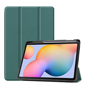 Samsung Galaxy Tab S6 Lite 2024 (Wi-Fi) P[X 蒠^ Jo[ MNV[ ^u S6 Cg 2024f TPU+PUU[ Sy[ ֗ lC   ₷ h~ I[gX[v X^