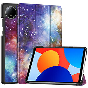 Xiaomi Redmi Pad SE 8.7�C���` �P�[�X �蒠�^ �J�o�[ ���h�~ �p�b�h SE 2024���f�� PC+PU���U�[�� �֗� �l�C �������� ������� �����₷�� ����h�~ �I�[�g�X���[�v �X�^���h�@�\ �J�b�R���� �ϏՌ� 