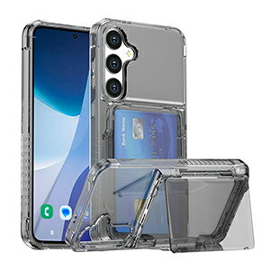 Samsung Galaxy S25 S25+ P[X ϏՌ Jo[ ق肩 CASE Ռɋ X}zی NA P[X 2d\ TPU+PCf X^h@\ J[h[ ֗ lC   TX M