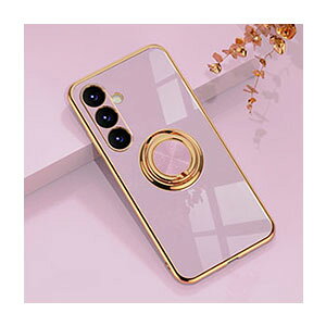 Samsung Galaxy S24 FE �P�[�X �ϏՌ� �J�o�[ ����ق��肩���� ������� �Ռ��ɋ��� ���b�L�d�グ TPU�f�� �Ռ��h�~ �����₷�� �����O�t�� �X�^���h�@�\ �֗� ���p �l�C CASE �T���X�� �M�����N�V