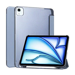 Apple iPad Air 11C` (M3`bv) P[X ϏՌ Jo[ 2025Ntf Abv ACpbh GA[ 11^ (M3`bv) CASE PC+PUU[ }bgdl obNP[X lC  ₷ Pen