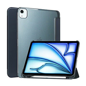 Apple iPad Air 13C` (M3`bv) P[X ϏՌ Jo[ 2025Ntf Abv ACpbh GA[ 13^ (M3`bv) CASE PC+PUU[ }bgdl obNP[X lC  ₷ Pen