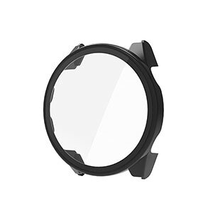 Garmin Forerunner 570 �P�[�X �N���A Forerunner 970 �J�o�[ �E�F�A���u���[���E�X�}�[�g�E�H�b�` �h�� �t���ی� �P�[�X �V���v���� LCD�X�N���[���ی� �����h�~ �t�B������� �Ռ��z�� �y�� �S�ʕ�