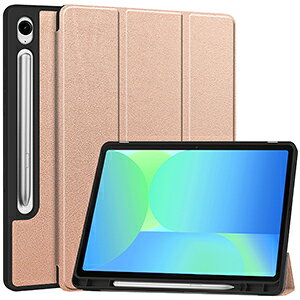 Galaxy Tab S10 FE+ �P�[�X �ϏՌ� �J�o�[ TPU+PU���U�[ ������� �P�[�X �����₷�� ����h�~ S�y���̎��[�@�\ �X�^���h�@�\ �I�[�g�X���[�v�@�\ �������� �^�u���b�g�P�[�X �J�b�R���� �M�����N�V