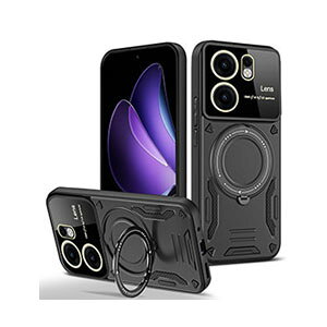 OPPO Reno13 A ケース リング付き Reno13 F ケース 耐衝撃 カバー 保護ケース タフで頑丈 2重構造 TPU&PC素材 リングブラケット付き スタンド機能 衝撃吸収 落下防止 背面カバー おしゃれ 衝撃に強い