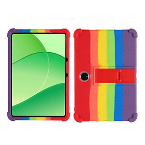 OPPO Pad 3 (OPD2406) ケース 耐衝撃 カバー 11.6インチ/型 オッポ パッド 3 11.6型 背面カバー タブレットPC シリコン素材 ソフトカバー スタンド機能 便利性の高い CASE 傷やほこりから守る 軽量 持ち