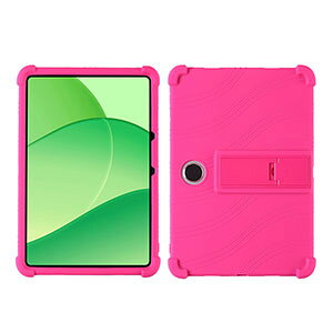 OPPO Pad 3 (OPD2406) ケース 耐衝撃 カバー 11.6インチ/型 オッポ パッド 3 11.6型 背面カバー タブレットPC シリコン素材 ソフトカバー スタンド機能 便利性の高い CASE 傷やほこりから守る 軽量 持ち