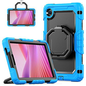 Lenovo Tab One �P�[�X �ϏՌ� �J�o�[ ���m�{ �^�u ���� ZAF00066JP 8.7�C���`/�^ �^�u���b�g�ی� �X�^���h�@�\�t�� 360�x��]�ł��܂� ����ق��肩���� �V�����_�[�X�g���b�v �l�C �������� ����