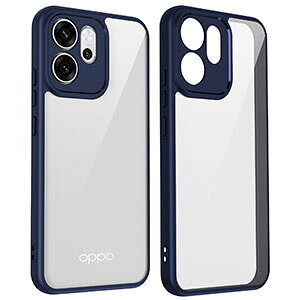 OPPO Reno13 A ケース クリア Reno13 F ケース 耐衝撃 カバー タフで頑丈 2重構造 TPU+PC素材製 透明 カバー 衝撃吸収 落下防止 人気 おすすめ おしゃれ 衝撃に強い オッポ リノ13 A/オッポ リノ13 F 背面
