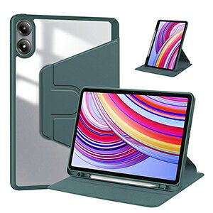 Redmi Pad 2 Pro �J�o�[ �ϏՌ� �蒠�^�P�[�X 12.1�C���`/�^ ���h�~ �p�b�h 2 �v�� �J�o�[ �u�b�N�^ �����₷�� �֗� REDMI �X�}�[�g�y�����[ �X�^���h�@�\ 360�x��]�ł��܂� �I�[�g�X���[�v�@�\ �l