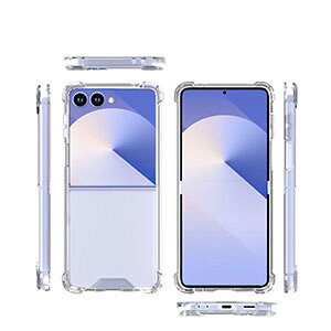 Samsung Galaxy Z Flip8 �P�[�X �N���A �ϏՌ� �J�o�[ �܂肽���݌^ �X�}�z�A�N�Z�T���[ ���� TPU+PC�f�� �Ռ��z�� �y�� �����₷�� ���p �l�C �������� ������� �֗����̍��� �T���X�� �M�����N�V�[